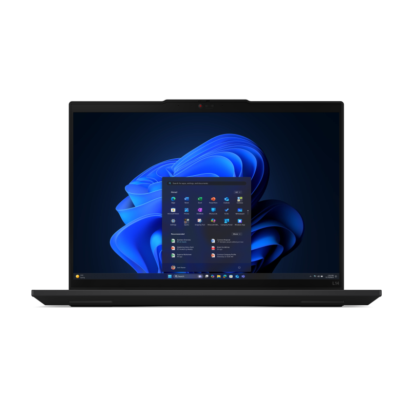 Laptop Business Lenovo ThinkPad L14 Gen 6, cu procesor Intel Core Ultra 7 255U, 14'' IPS, 16 GB DDR5, 512 GB, Intel Graphics, Windows 11 Pro, 3 ani Garantie - imaginea 1