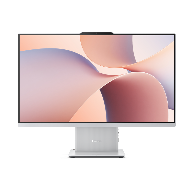 All-in-One Consumer Lenovo IdeaCentre AIO 27AKP10 cu procesor AMD AMD Ryzen 5 330 pana la 4.5 GHz, 27 inch, FHD, 16 GB, AMD Radeon 820M, FreeDos, Grey, 2 ani Garantie - imaginea 1