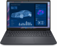 Laptop Workstation DELL Pro Max 16 MC16255, cu procesor Ryzen AI 5 340, 16'' IPS, 16 GB LPDDR5x, 256 GB, AMD Radeon 840M, Windows 11 Pro, 3 ani Garantie — Nou