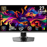 Monitor Consumer MSI MAG 272UP QD-OLED X24, 26.5", 3840 x 2160 pixeli, Black, 2 ani Garantie — Nou