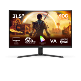 Monitor Gaming AOC C32G42ZE, 31.5", 1920 x 1080 pixeli, Black, Red, 3 ani Garantie — Nou