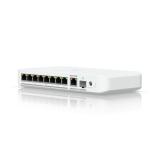 Ubiquiti USW-Flex-2.5G-8 POE , capacitate switch 60 Gbps, interfata (8) 2.5/1 GbE RJ45 ports, (1) 10G SFP+ or 10/5/2.5/1 GbE combination port, dimensiuni 212.9 x 99.4 x 33.5 mm — Nou