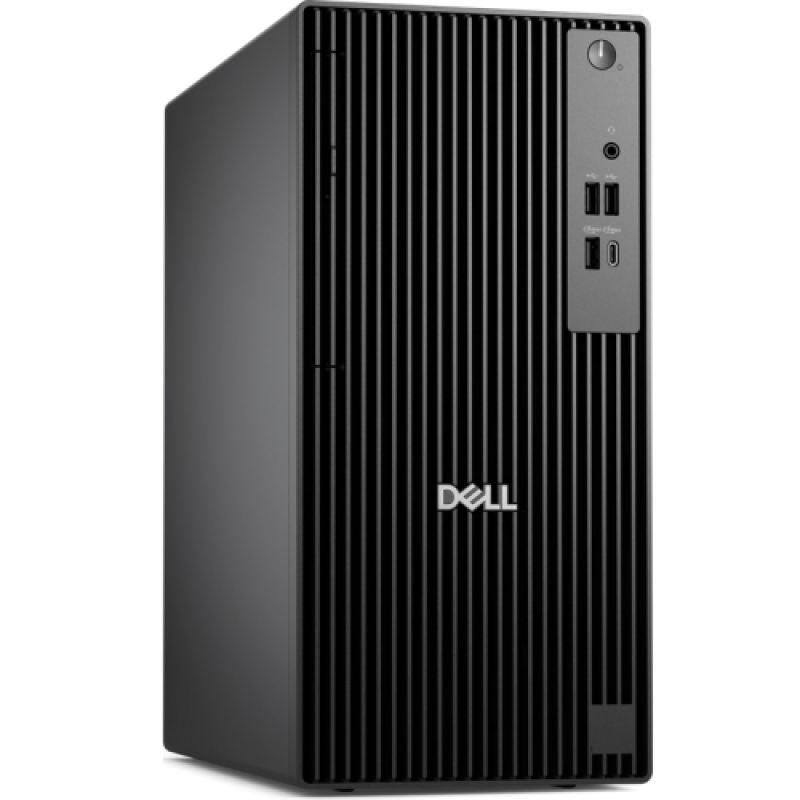 Desktop Business Dell Pro QCT1250 cu procesor Intel Core i7-14700 pana la 5.4 GHz, 16 GB DDR5, 512GB SSD, RX 7400, Windows 11 Pro, Black, 3 ani Garantie - imaginea 1