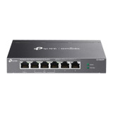 Omada 6-Port Gigabit Desktop Switch with 3-Port PoE+ and 1-Port PoE++ PORT: 1× Gigabit PoE++ Port, 3× Gigabit PoE+ Ports, 2x Gigabit Non-PoE Ports SPEC: 802.3af/at/bt type3, 64 W PoE Power, Desktop Steel Case FEATURE: Extend Mode for 250m PoE Transmitting for Port1-2, PoE Auto Recovery for Port1-4 — Nou