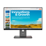 Monitor Consumer Lenovo ThinkVision P24QD-40, 23.8", 2560 x 1440 pixeli, Black, 2 ani Garantie — Nou