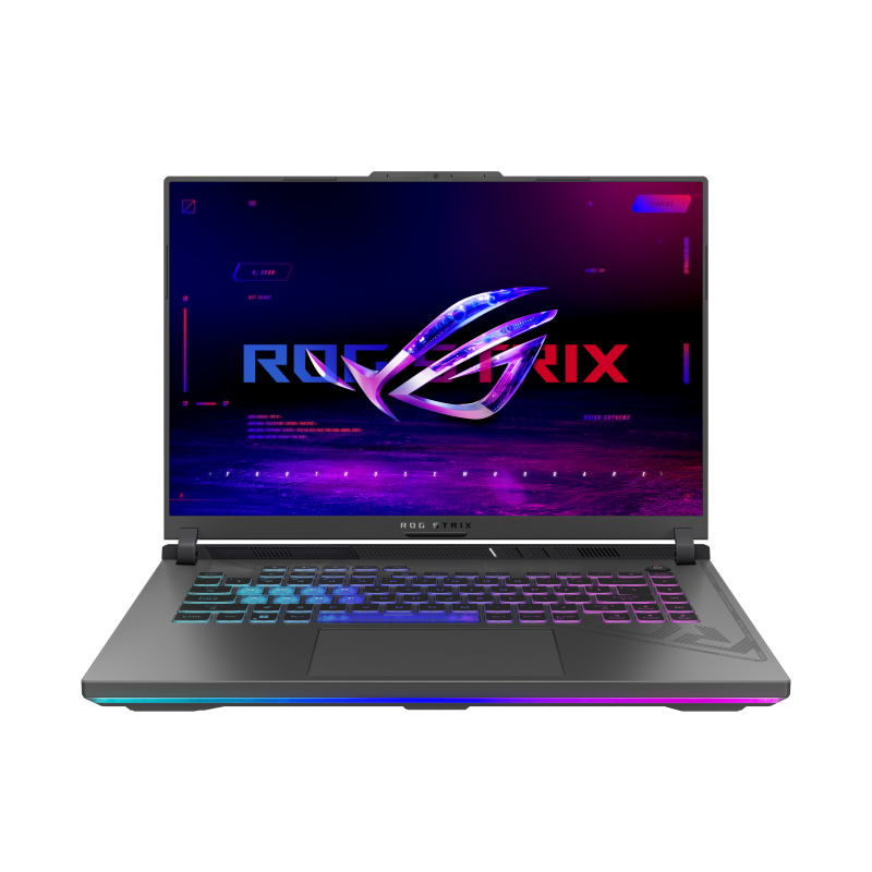 Laptop Gaming ASUS ROG Strix G16, cu procesor AMD Ryzen 9 8940HX, 16'' IPS, 16 GB DDR5, 1 TB, NVIDIA GeForce RTX 5080, 16GB GDDR7, Fara OS, 3 ani Garantie - imaginea 1