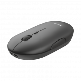 Mouse Wireless Trust Puck Rechargeable Wireless Ultra-Thin Mouse, 1600 dpi, Negru — Nou