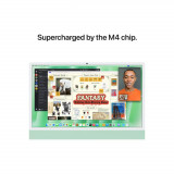 Apple iMAC 24" Retina 4.5k/ Apple M4 (CPU 10-core, GPU 10-core, Neural Engine16-core)/16GB/256GB - Green - INT KB (2024) - imaginea 6