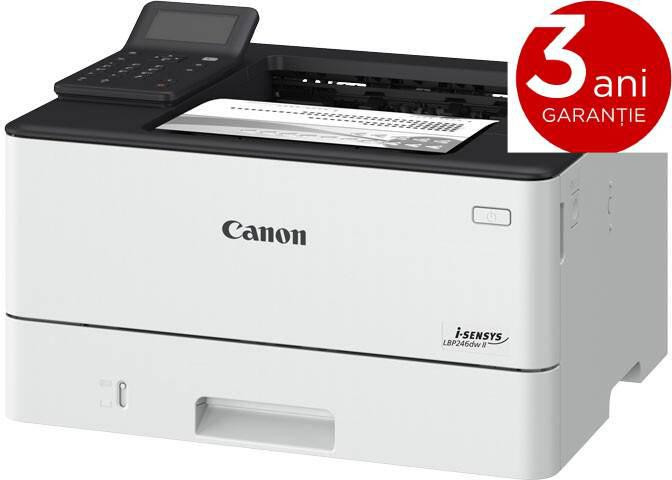 Imprimanta Laser Canon LBP243dw II, Monocrom, format A4, Duplex, USB + LAN - imaginea 1