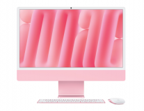 Apple iMAC 24" Retina 4.5k/ Apple M4 (CPU 10-core, GPU 10-core, Neural Engine16-core)/16GB/512GB - Pink - INT KB (2024) - imaginea 2