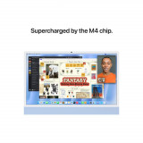Apple iMAC 24" Retina 4.5k/ Apple M4 (CPU 10-core, GPU 10-core, Neural Engine16-core)/16GB/512GB - Blue - INT KB (2024) - imaginea 6