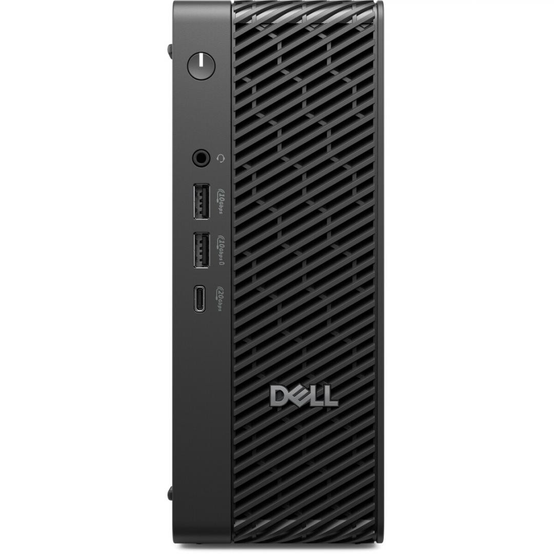 Desktop Workstation Dell Pro Max Micro cu procesor Intel Core Ultra 7 265 pana la 5.3 GHz, 16 GB DDR5, 512GB SSD, RTX A4000, Linux, Negru, 3 ani Garantie - imaginea 1