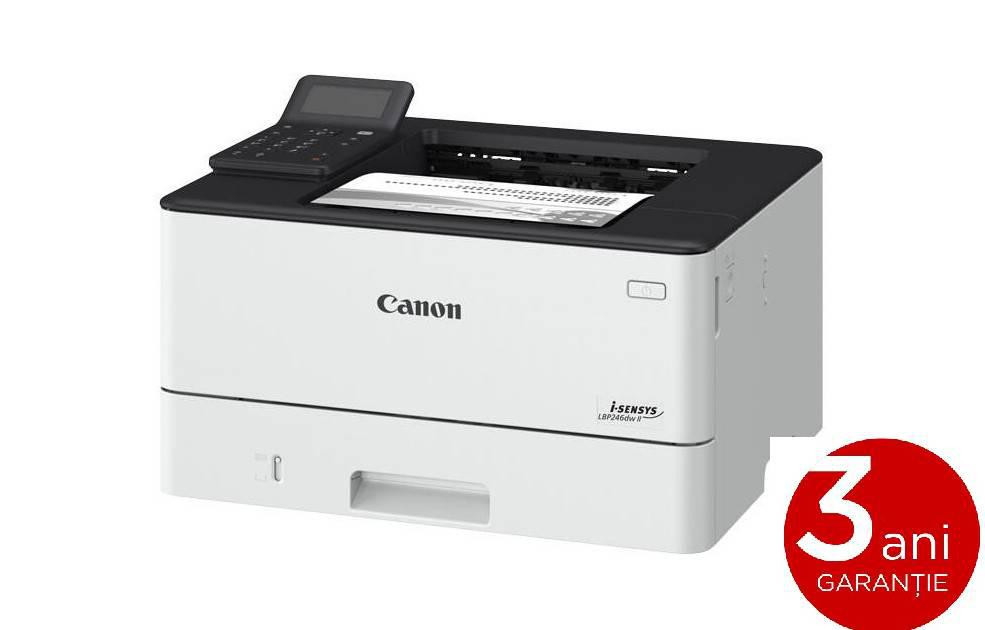 Imprimanta Laser Canon LBP246dw II, Monocrom, format A4, Duplex, USB/LAN - imaginea 1