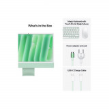 Apple iMAC 24" Retina 4.5k/ Apple M4 (CPU 10-core, GPU 10-core, Neural Engine16-core)/24GB/512GB - Green - INT KB (2024) — Nou