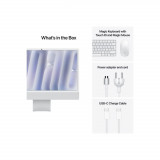Apple iMAC 24" Retina 4.5k/ Apple M4 (CPU 10-core, GPU 10-core, Neural Engine16-core)/16GB/256GB - Silver - INT KB (2024), Nano-texture glass - imaginea 4