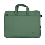 Geanta laptopuri Trust Bologna Eco 16", verde — Nou