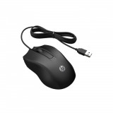 Mouse HP Wired Mouse 105, 1600 dpi, Negru — Nou