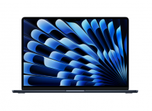 MacBook Air 15.3" Retina/Apple M4 (CPU 10-core, GPU 10-core, Neural Engine16-core)/16GB/256GB - Midnight - US English (2025) (Cto fr omMW1L3RO/A) — Nou