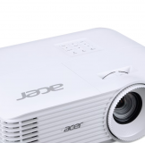 Videoproiector Acer P5550, FHD 1920* 1080, 5.200 lumeni, up to WUXGA 1920* 1200, 16:9/ 4:3, 18.000:1, dimensiune maxima imagine 7.62 m (300"), zoom 1.3x, 2* HDMI, HDBaseTx 1, RJ45, audio in/ out, USB Type-A Out, DC Out (5V/1.5A), boxa 10W, RS232, D-sub, DLP 3D Ready, HDMI 3D Ready, 144Hz 24p 3D — Nou