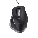 Mouse Trust Fyda, 5000 DPI, Negru — Nou