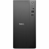 Desktop Business Dell Pro QVT1260 cu procesor Intel Core i3-14100 pana la 4.7 GHz, 8 GB DDR5, 512GB SSD, Intel UHD Graphics 730, Linux, Black, 3 ani Garantie — Nou