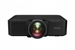 PROJECTOR EPSON EB-L695SE, Tehnologie 3LCD, 6000 lumeni, Rezolutie: WUXGA, 4K enhancement, Aspect: 16:10, Contrast: 5000000:1, Sursa lumina: Laser, Durata de viata sursa lumina: 20.000h, 30.000h Eco, 1.07 miliarde culori, Dimensiune ecran proiectie: 100"-500", Interfata: USB 2.0-A (2x), USB 2.0 Type, 1 An Garantie