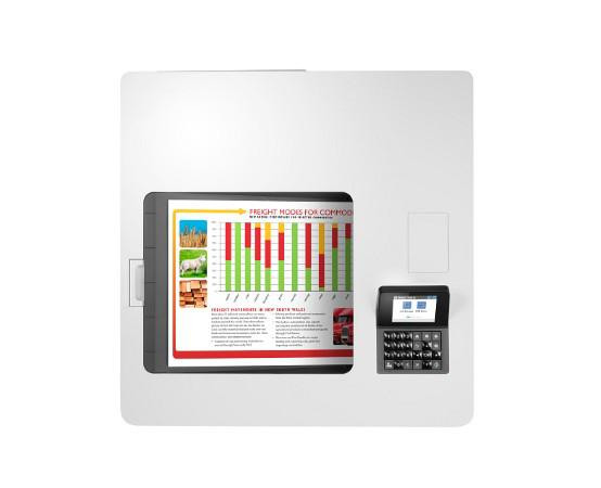 Imprimanta Laser HP LaserJet Enterprise M554dn, Color, format A4, Duplex, USB + LAN - imaginea 2