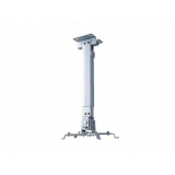 Suport de tavan telescopic Sopar Tapa White 23054, inaltime reglabila intre 43-65 cm, suporta pana la 12 kg, grad de inclinare de +/- 20° | +/- 10°, rotatie +/- 10°, din otel, alb — Nou