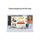 Apple iMAC 24" Retina 4.5k/ Apple M4 (CPU 10-core, GPU 10-core, Neural Engine16-core)/16GB/256GB - Silver - INT KB (2024), Nano-texture glass - imaginea 6