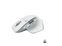 Mouse Wireless Logitech MX Master 3S Performance Wireless Mouse, 8000 dpi, Alb — Nou