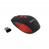 Mouse Wireless SPACER SPMO-WS01-BKRD, 1600 dpi, Multicolor — Nou