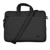Geanta laptop TRUST Bologna, Negru, 2 ani Garantie — Nou