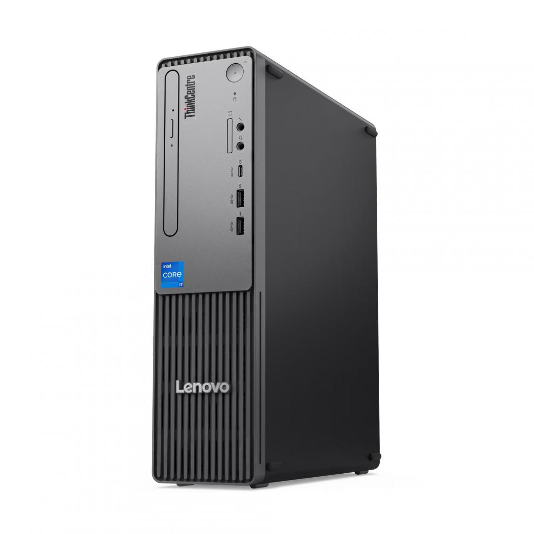 Desktop Education LENOVO ThinkCentre Neo 50s Gen 5 cu procesor Intel Core i3 14100 pana la 4.7 GHz, 64 GB DDR5, 512GB SSD, Intel UHD Graphics 730, Windows 11 Pro Edu, Black, 3 ani Garantie - imaginea 1