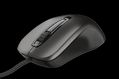 Mouse Trust Carve, 1200 dpi, Negru — Nou