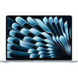 MacBook Air 15.3" Retina/Apple M5 (CPU 10-core, GPU 10-core, NeuralEngine16-core)/24GB/512GB - Sky Blue - INT KB (No Adapter) - 2026  (CTO from MDVQ4RO/A), 3 Ani Garantie