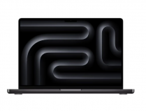 MacBook Pro 14.2"/Apple M4 Pro (CPU 12-core, GPU 16-core, Neural Engine16-core)/24GB/1TB - Space Black - INT KB (cto from MX2H3RO/A), 3 Ani Garantie
