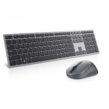 Kit Wireless tastatura si mouse Dell KM7321W, taste numerice, Gri — Nou