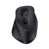 Mouse Wireless TRUST Fyda, 2400 dpi, Negru — Nou