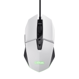 Mouse Gaming Trust GXT 109W Felox, 6400 DPI, alb — Nou