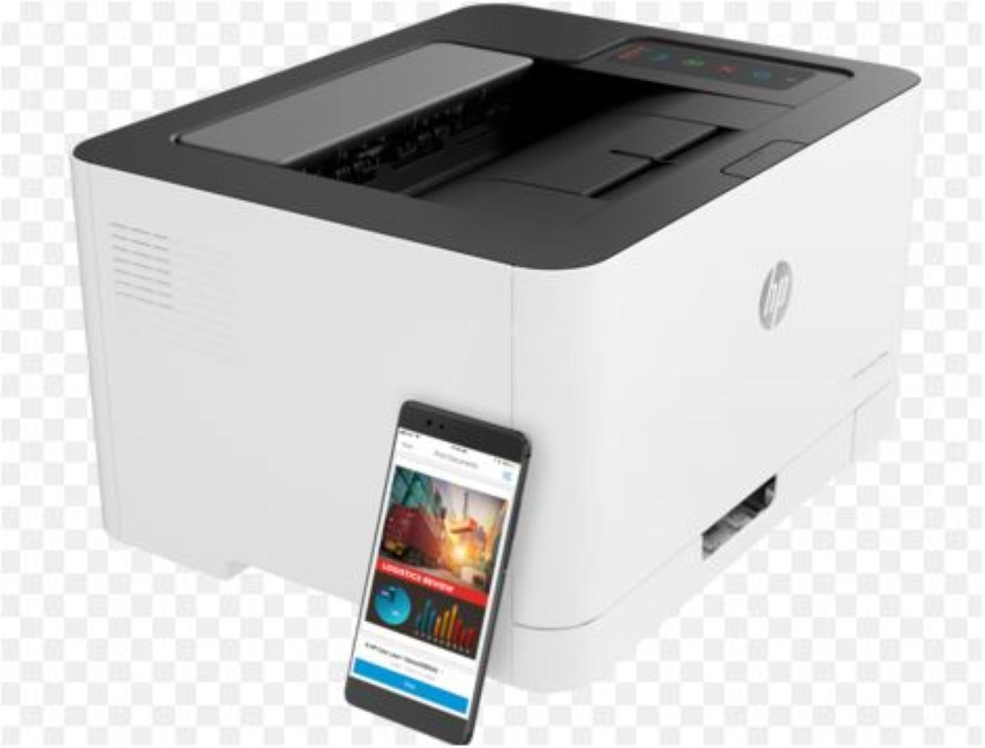 Imprimanta Laser HP Color Laser 150nw, Color, format A4, Duplex, USB + LAN + Wi-Fi - imaginea 2