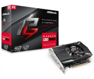 Placa Video AsRock AMD Radeon RX 550 Phantom Gaming, 4 GB GDDR5, 128 bit, PCIe 3.0 x8, 1 x HDMI, 1 x DisplayPort, 1 x DVI-D — Nou