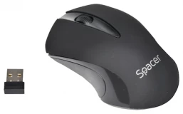 Mouse wireless Spacer SPMO-W12, Negru — Nou