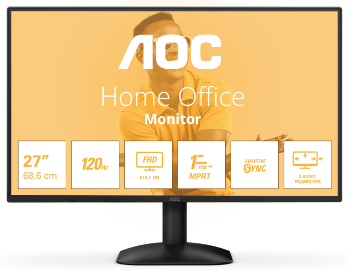 Monitor Consumer AOC 27B31H, 27", 1920 x 1080 pixeli, Black, 3 ani Garantie