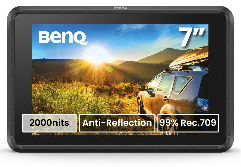 Monitor Consumer BenQ PVS7, 7", 1920 x 1080 pixeli, Black, 3 ani Garantie