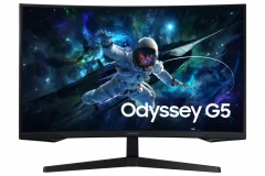 Monitor Samsung 32" LS32CG552EUXEN, Curvature: 1000R, Diagonal (inch): 32, Diagonal (cm): 81, Aspect ratio: 16:9, Panel: VA, Resolution: 2560x1440, Refresh Rate: 165Hz, Response time MPRT: 1ms, Brightness (max): 300 cd/m², Contrast (static) : 2500:1, Contrast (dynamic): Mega Infinity DCR, Viewing — Nou
