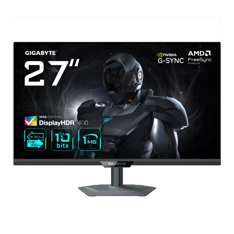 Monitor Gaming Gigabyte G27U, 27", 3840 x 2160 pixeli, Black, 2 ani Garantie