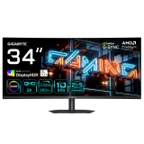 Monitor Consumer GIGABYTE MO34WQC36, 34", 3440 x 1440 pixeli, Black — Nou