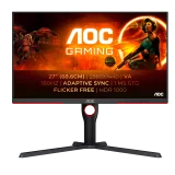 Monitor Gaming AOC Q27G3XMN/BK, 27", 2560 x 1440 pixeli, Black, 3 ani Garantie — Nou