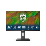 Monitor Consumer Philips 32B1N3800/00, 31.5", 3840 x 2160 pixeli, Black, 3 ani Garantie — Nou