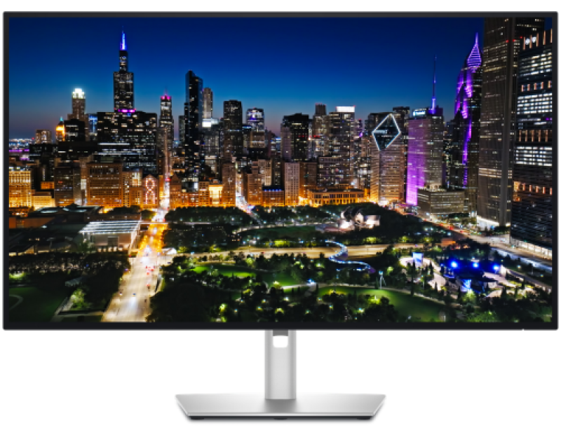 Monitor Commercial Dell U3225QE, 31.5", 3840 x 2160 pixeli, Silver-Black, 3 ani Garantie